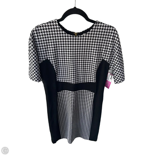 Dress Work By Michael By Michael Kors In Black & White, Size: M