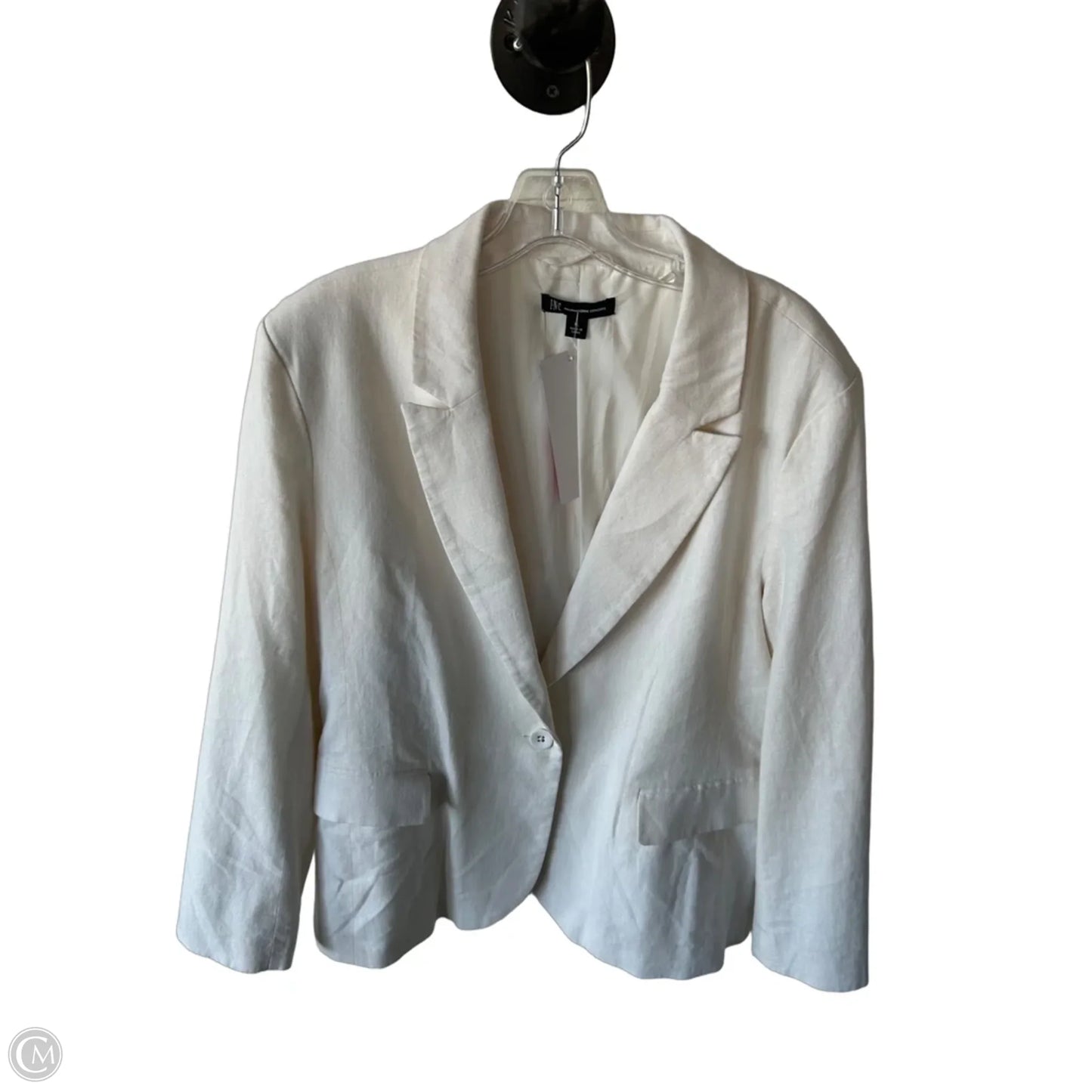 Blazer By Inc In Cream, Size: Xl