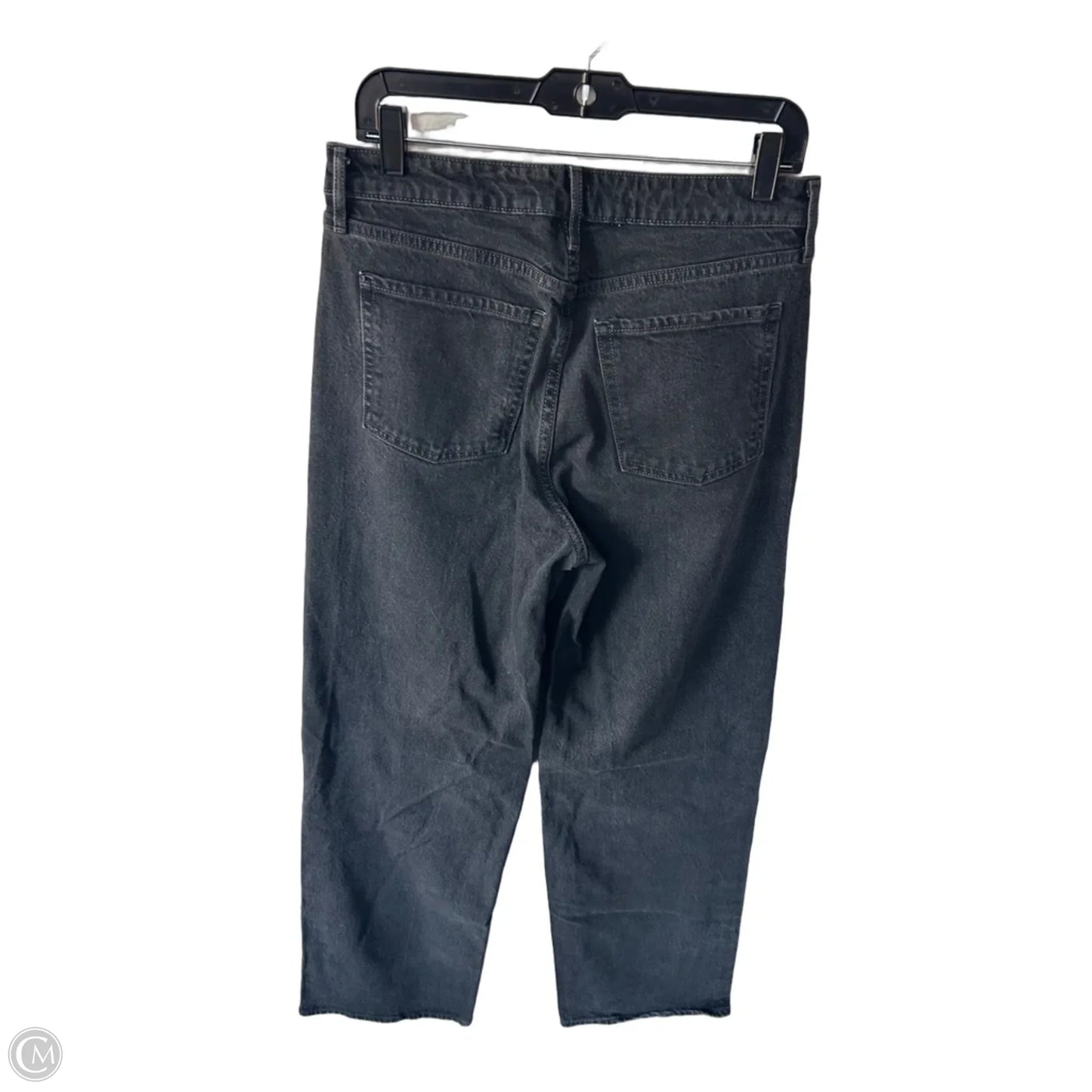 Jeans Wide Leg By Old Navy In Black Denim, Size: 6l
