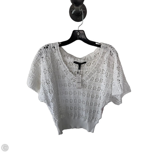 Sweater Short Sleeve By White House Black Market In White, Size: S