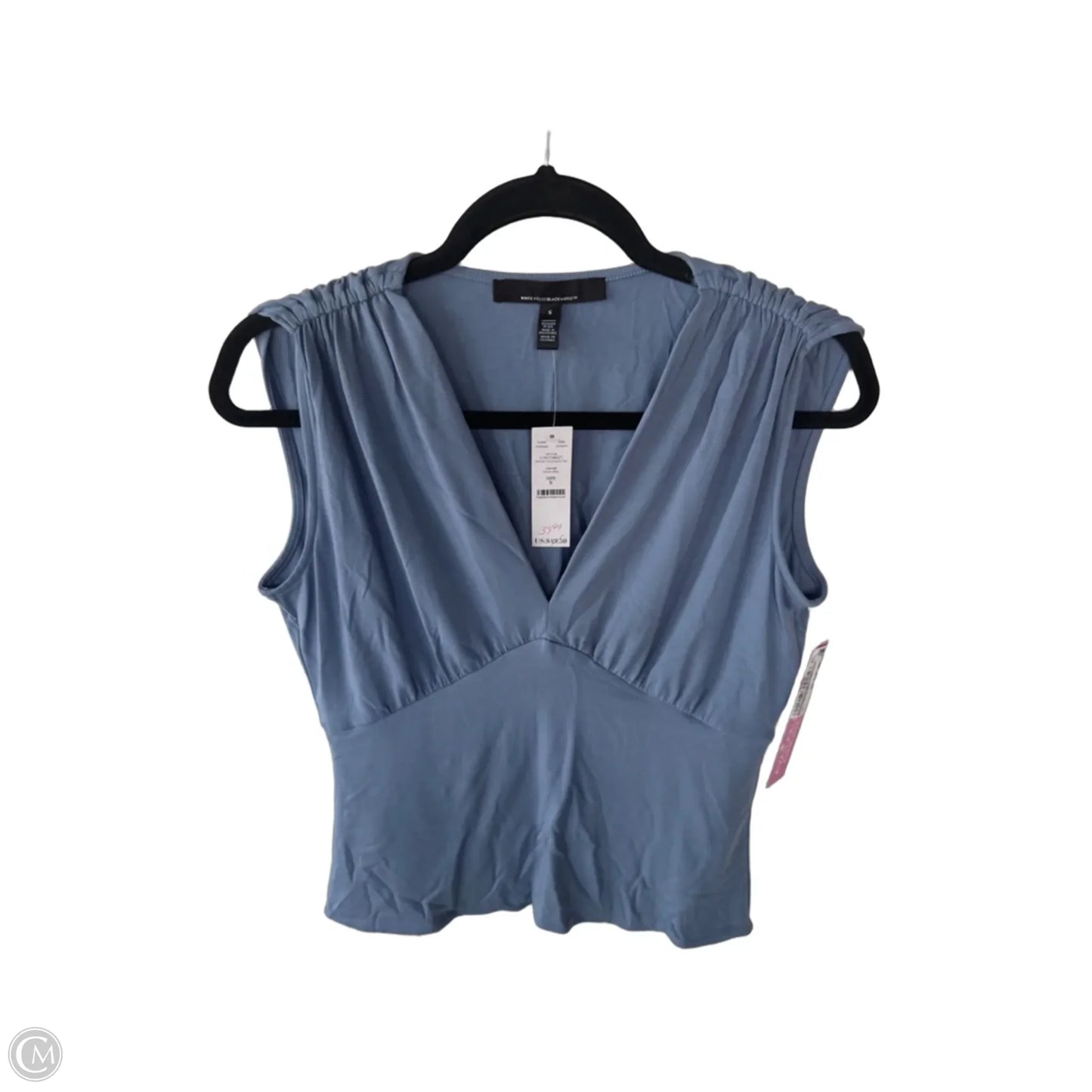 Top Sleeveless By White House Black Market In Blue, Size: S