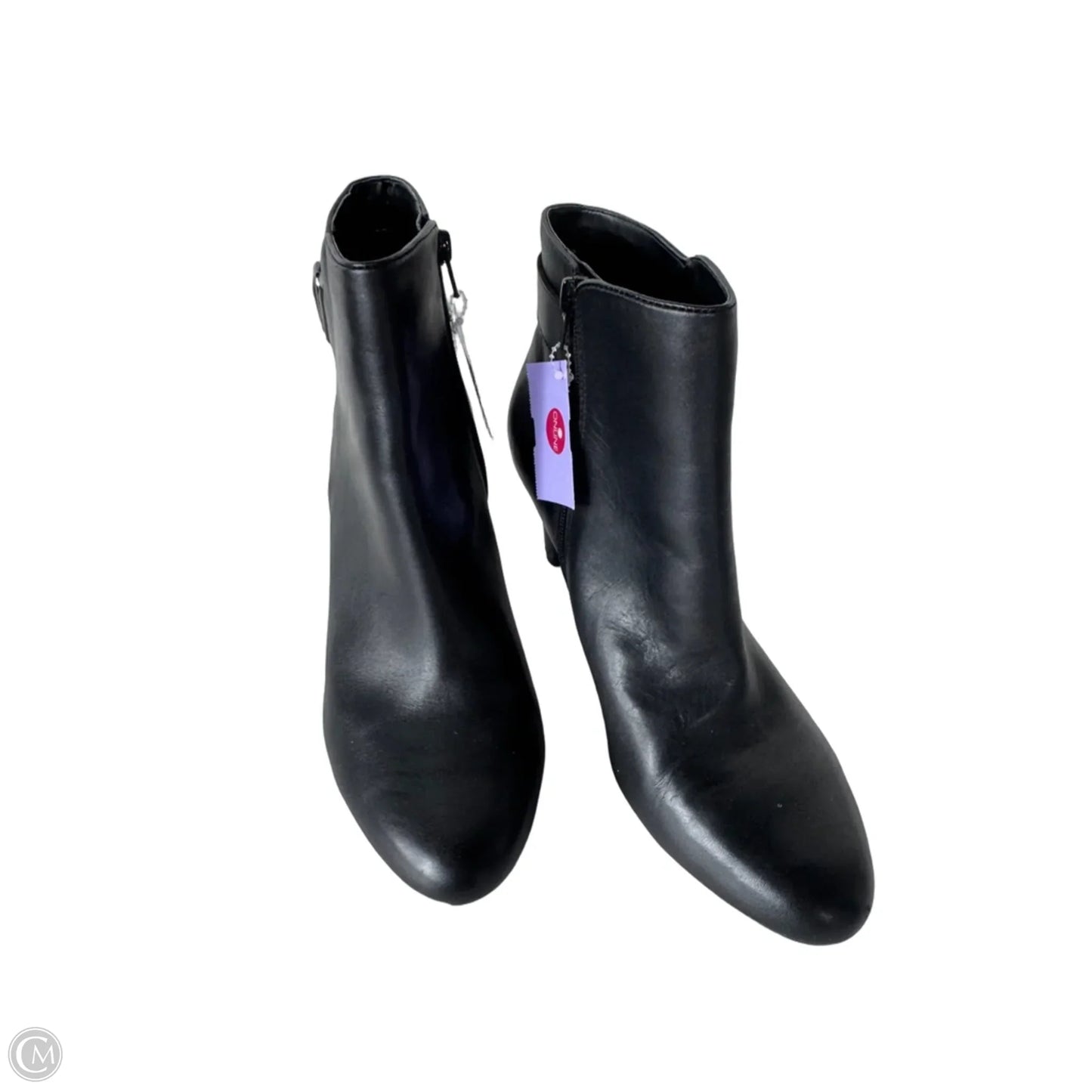 Boots Ankle Heels By Bandolino In Black, Size: 10