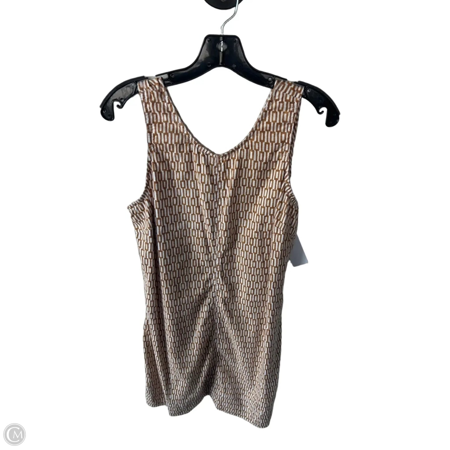 Dress Casual Short By Tommy Bahama In Tan & White, Size: L