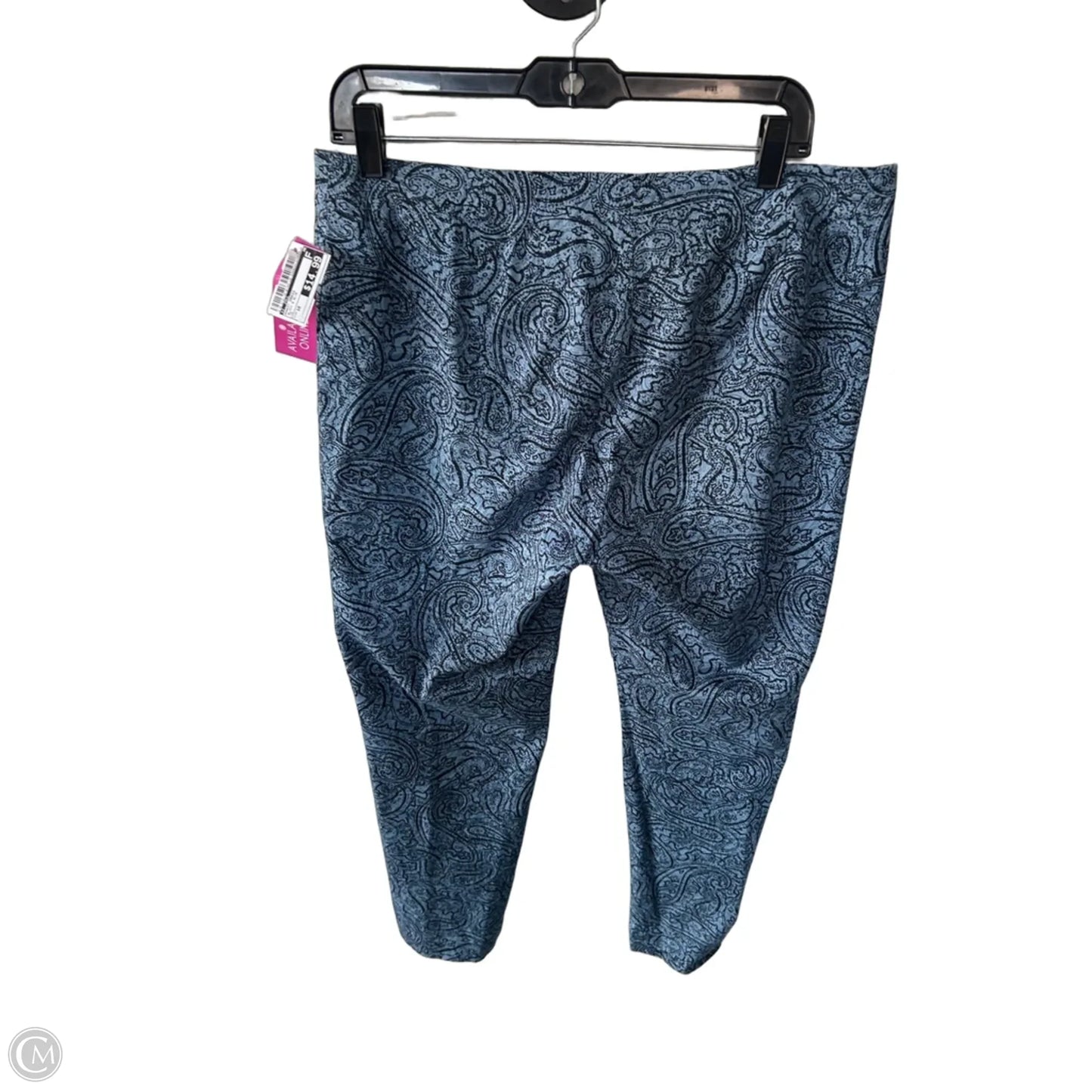 Pants Dress By J. Jill In Black & Blue, Size: 10