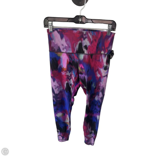 Athletic Leggings By Lululemon In Pink & Purple, Size: 6