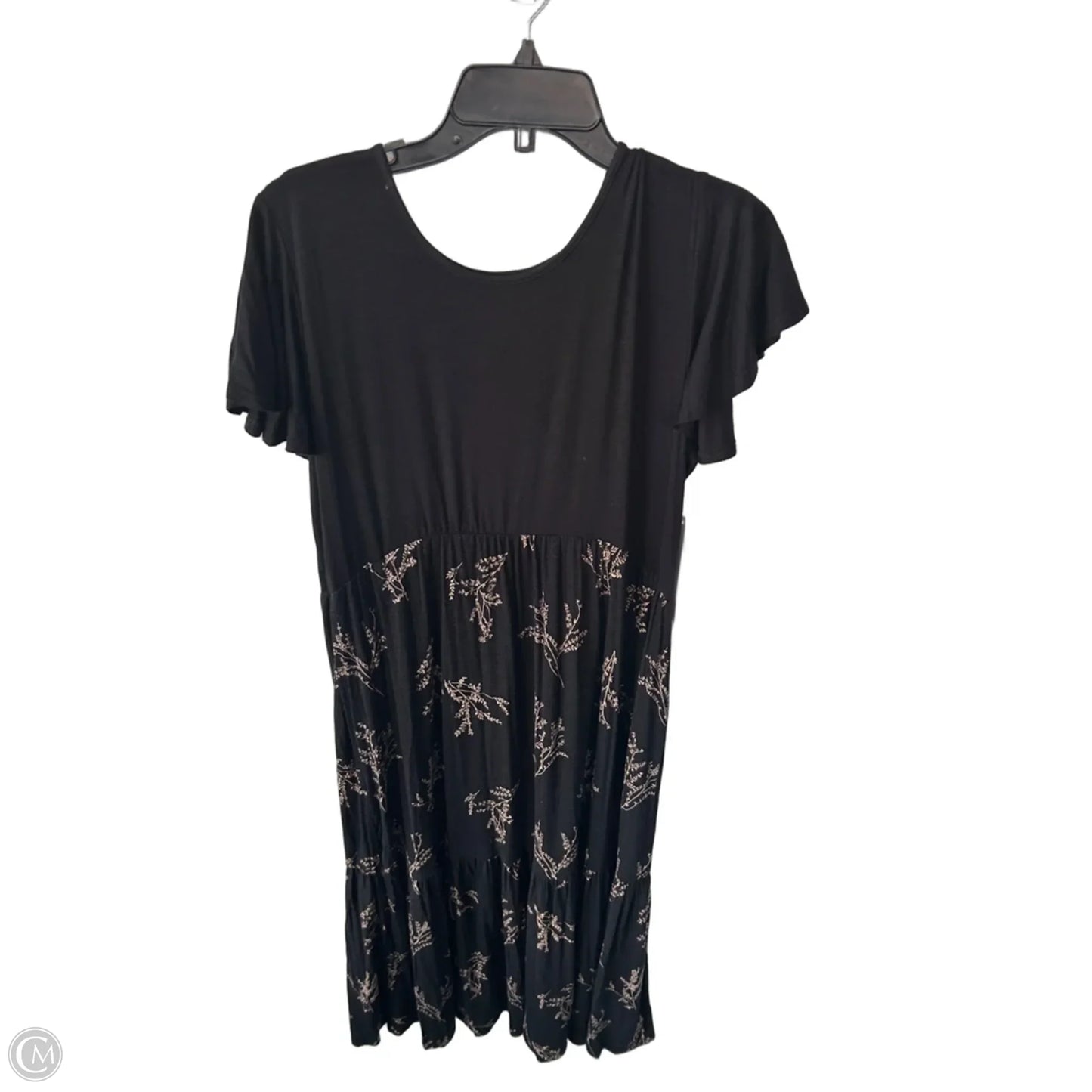 Dress Casual Midi By Maurices In Black & Brown, Size: Xl