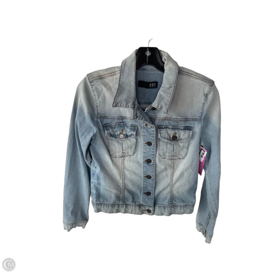 Jacket Denim By Kut In Blue Denim, Size: S