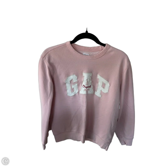 Sweatshirt Crewneck By Gap In Pink, Size: Xs