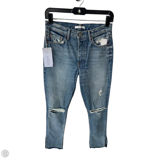Jeans Straight By Clothes Mentor In Blue Denim, Size: 2