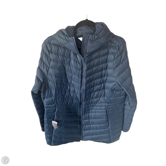 Coat Puffer & Quilted By Lands End In Blue, Size: Xl