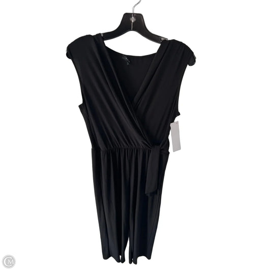 Jumpsuit By Tahari In Black, Size: L