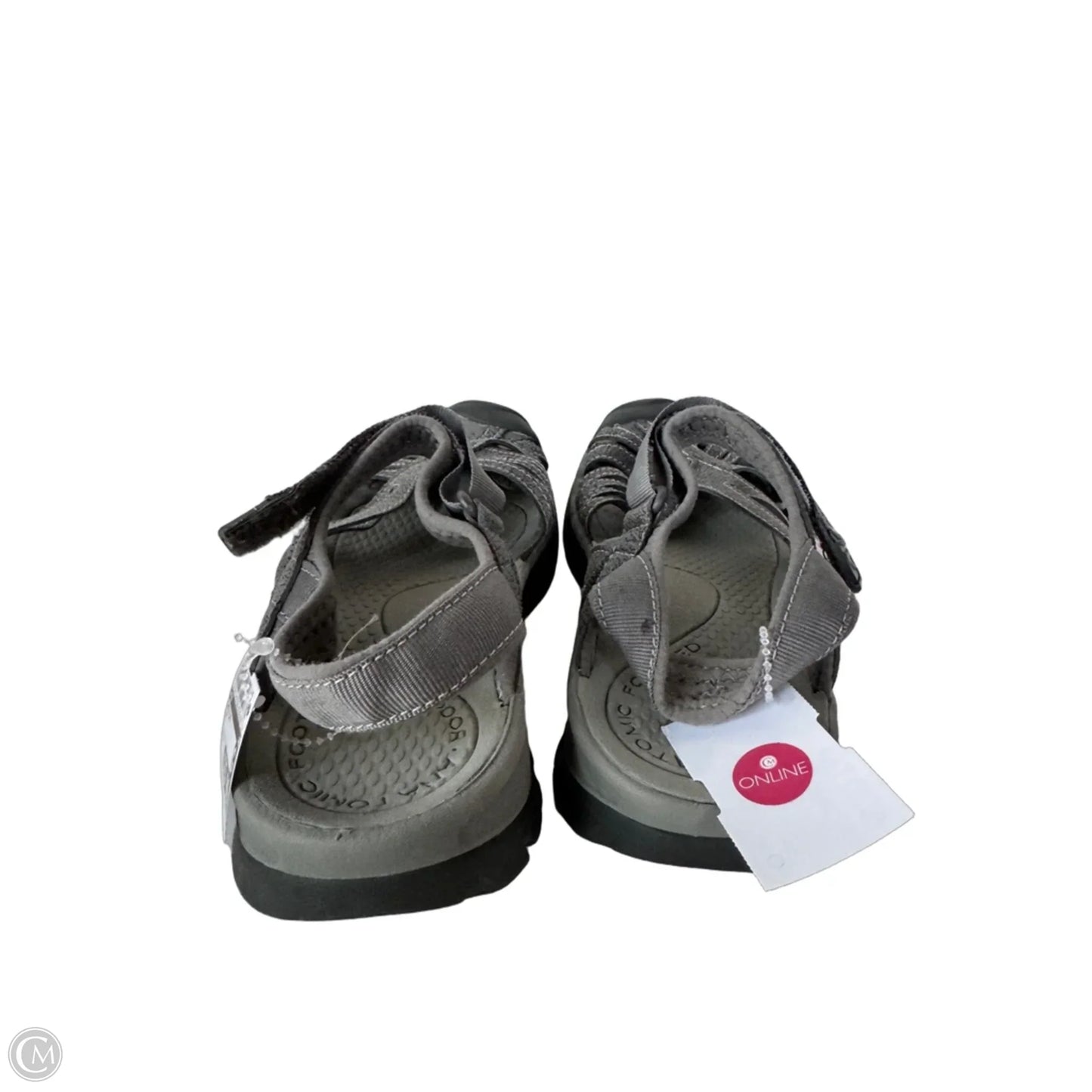 Shoes Flats By Keen In Grey, Size: 8