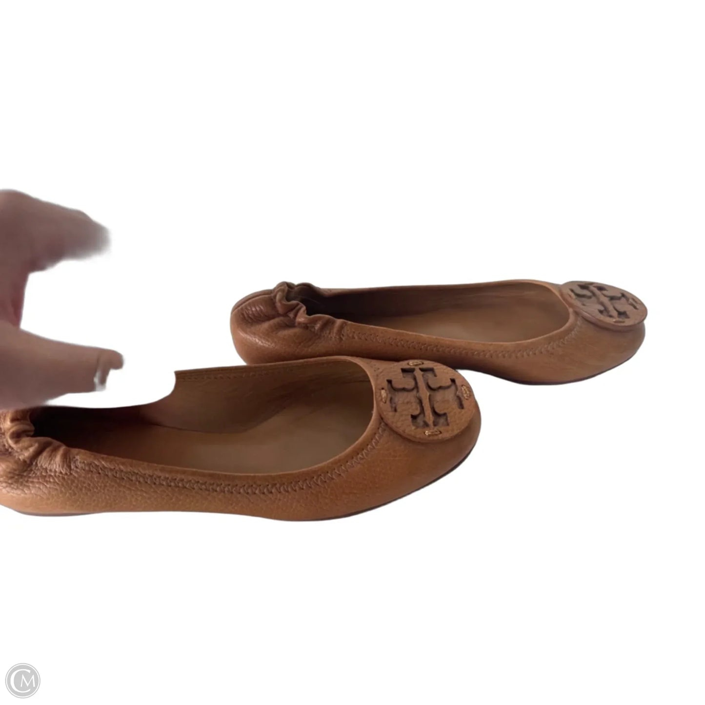 Shoes Designer By Tory Burch In Brown, Size: 7.5