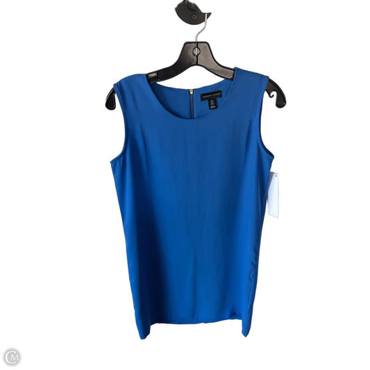 Dress Work By Adrienne Vittadini In Blue, Size: S