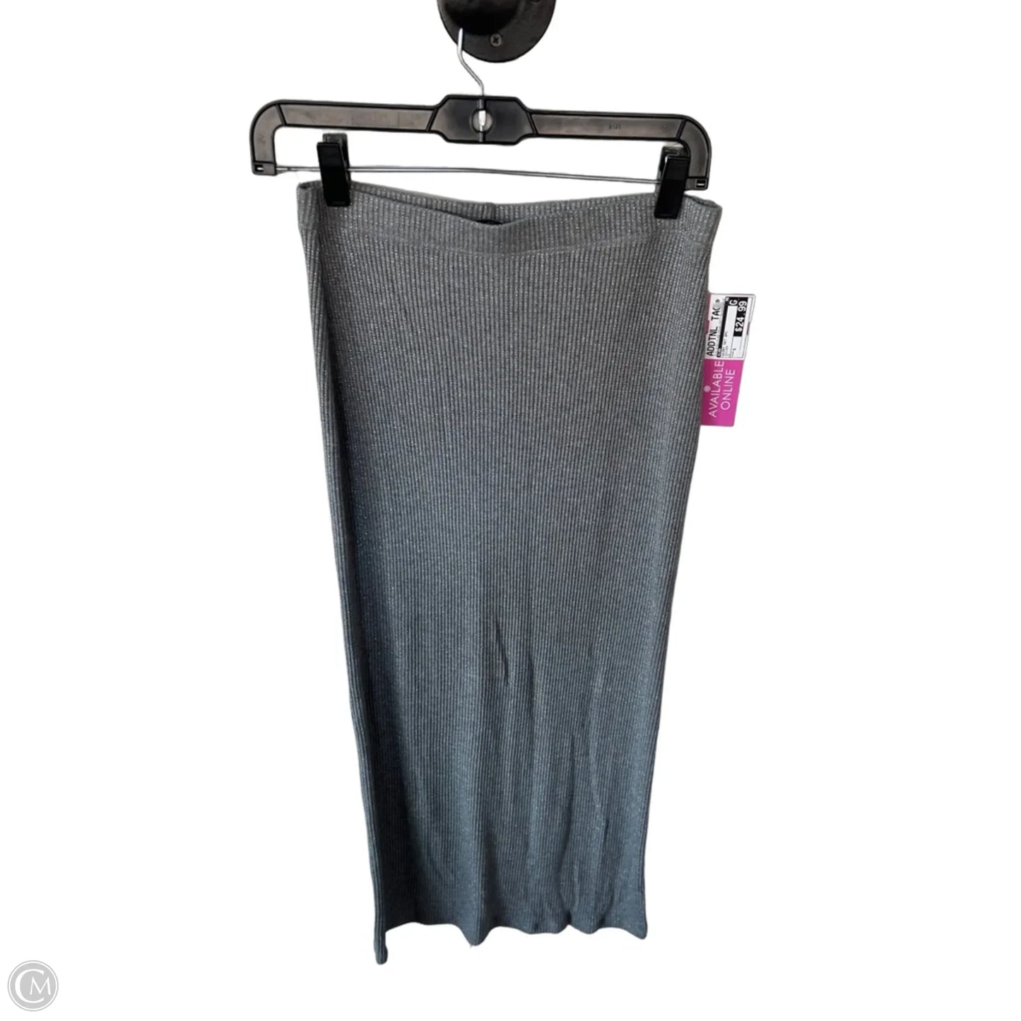 Skirt Set 2pc By Lna In Silver, Size: S