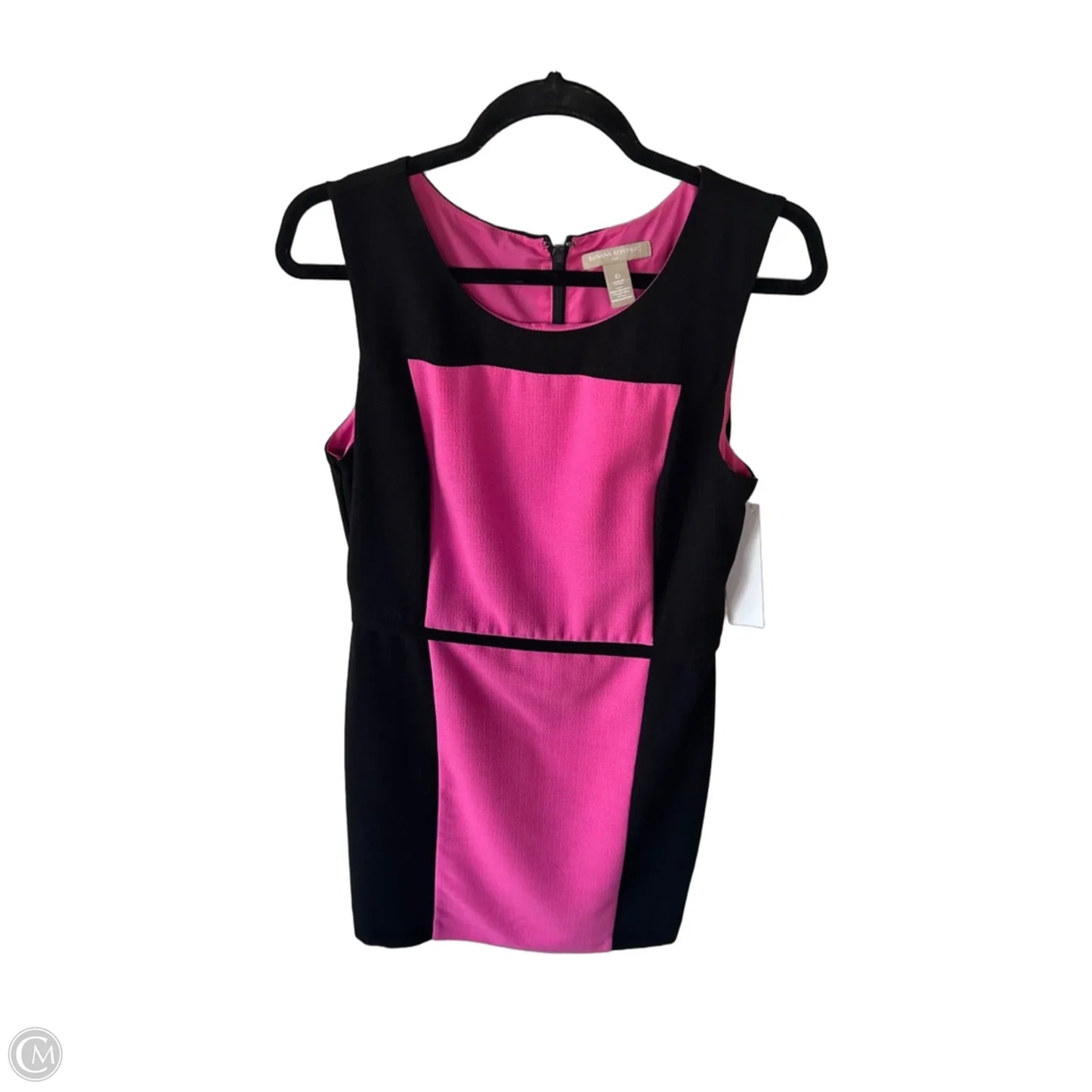 Dress Work By Banana Republic In Black & Pink, Size: M