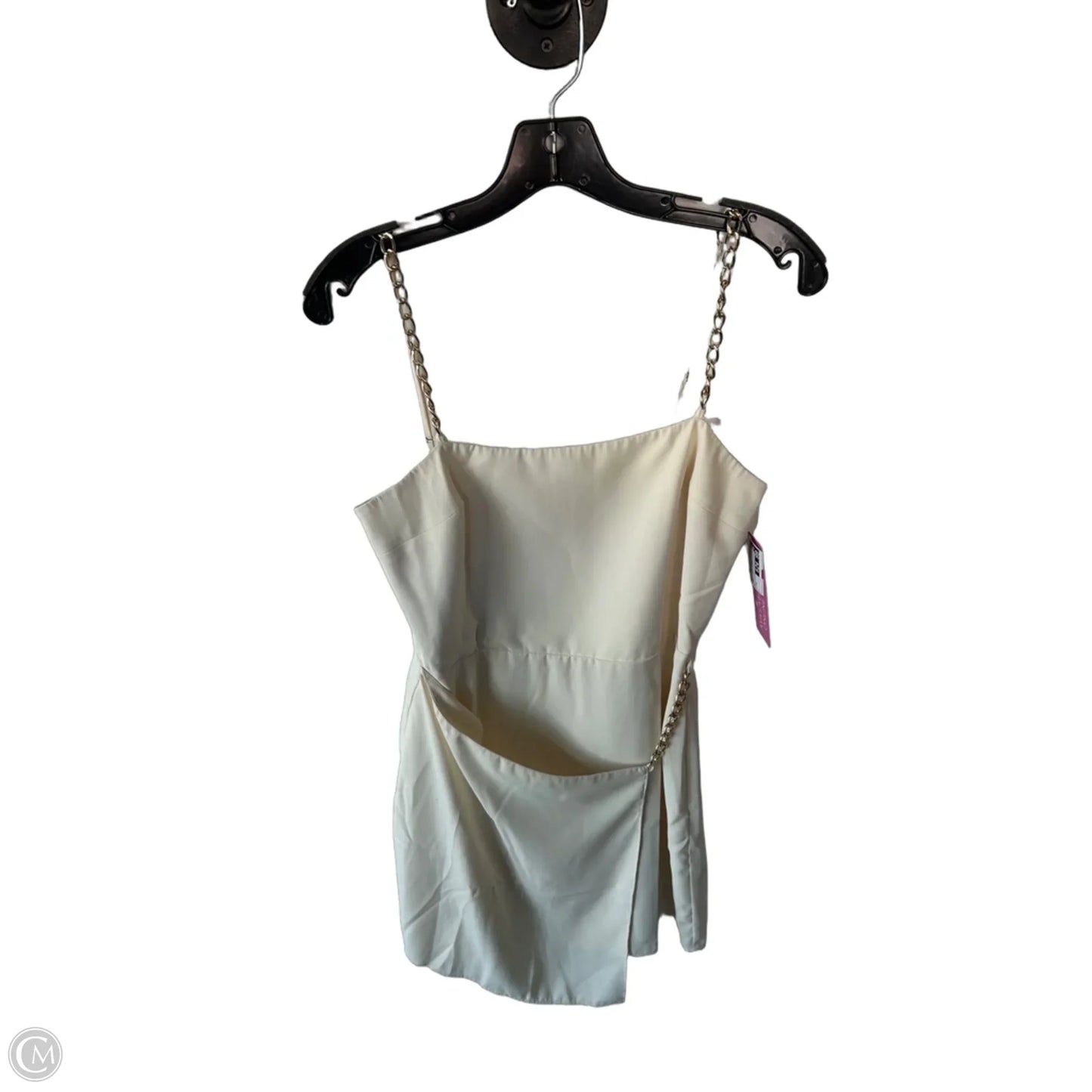 Dress Party Short By Amanda Uprichard In Cream, Size: S