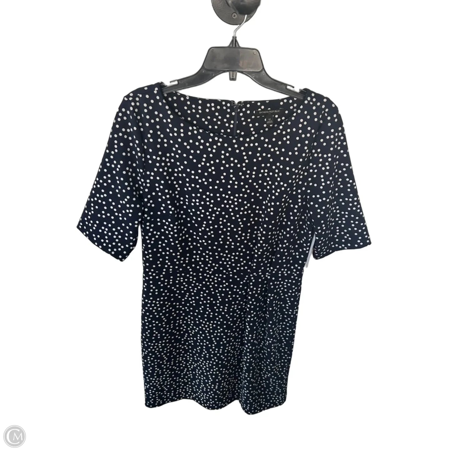 Dress Work By Banana Republic In Blue & White, Size: L