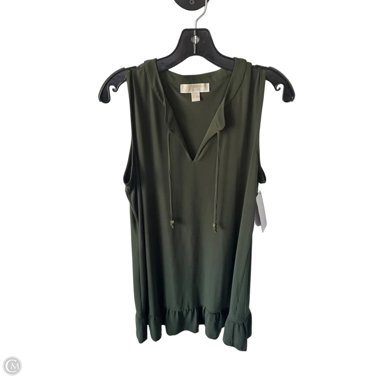 Dress Casual Short By Michael By Michael Kors In Green, Size: Xl