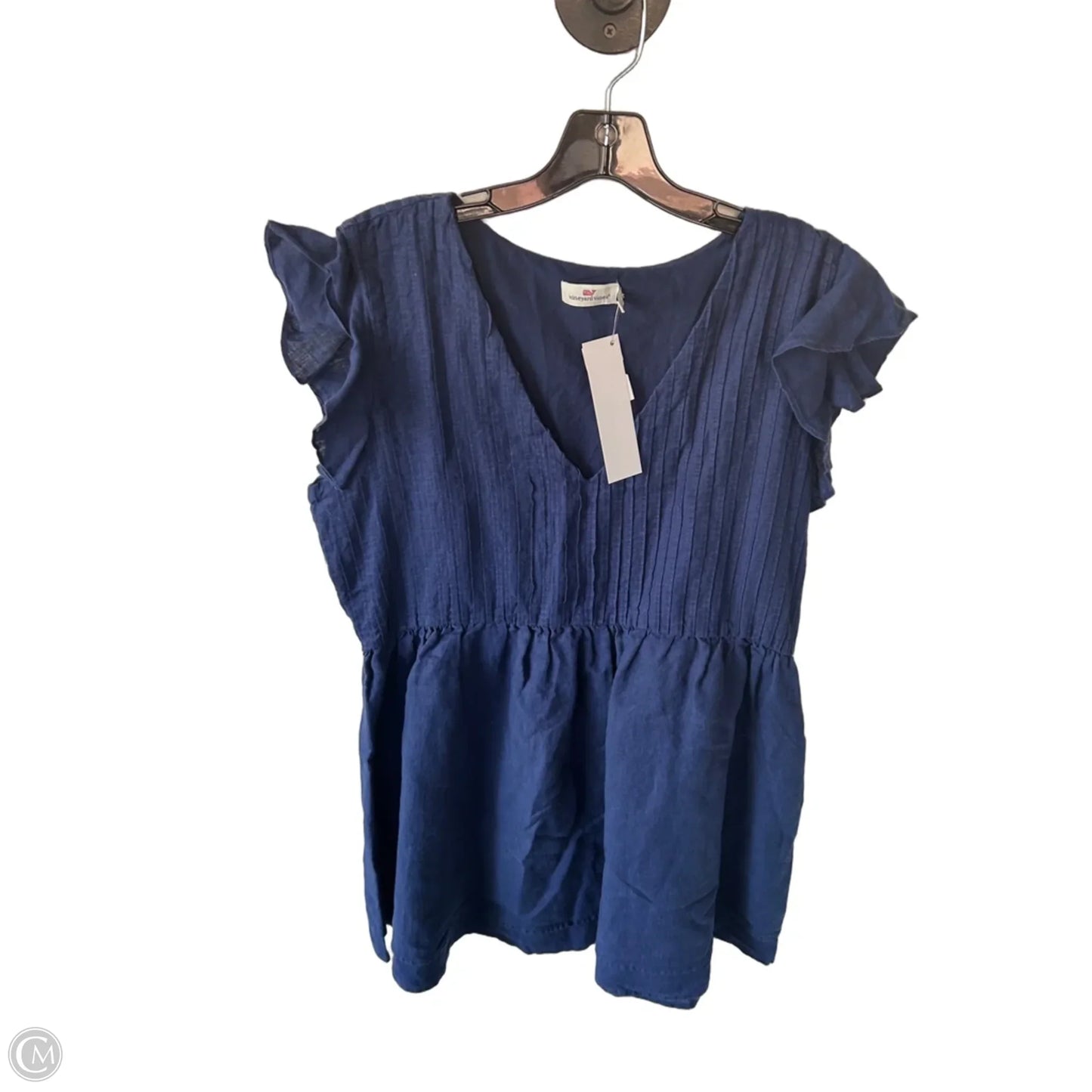 Dress Casual Short By Vineyard Vines In Blue, Size: Xl