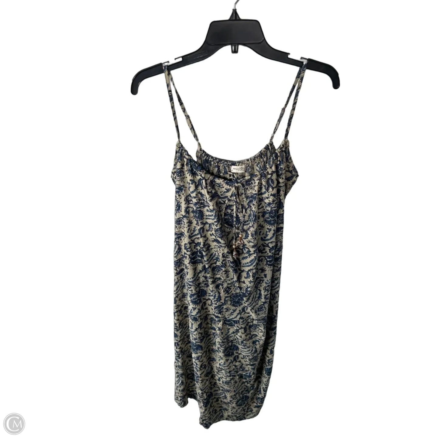 Dress Casual Midi By Natural Life In Blue & Tan, Size: Xs
