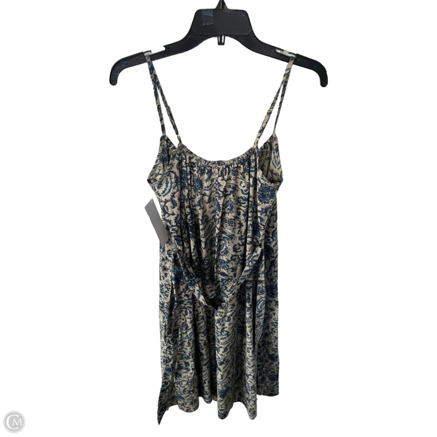 Dress Casual Midi By Natural Life In Blue & Tan, Size: Xs