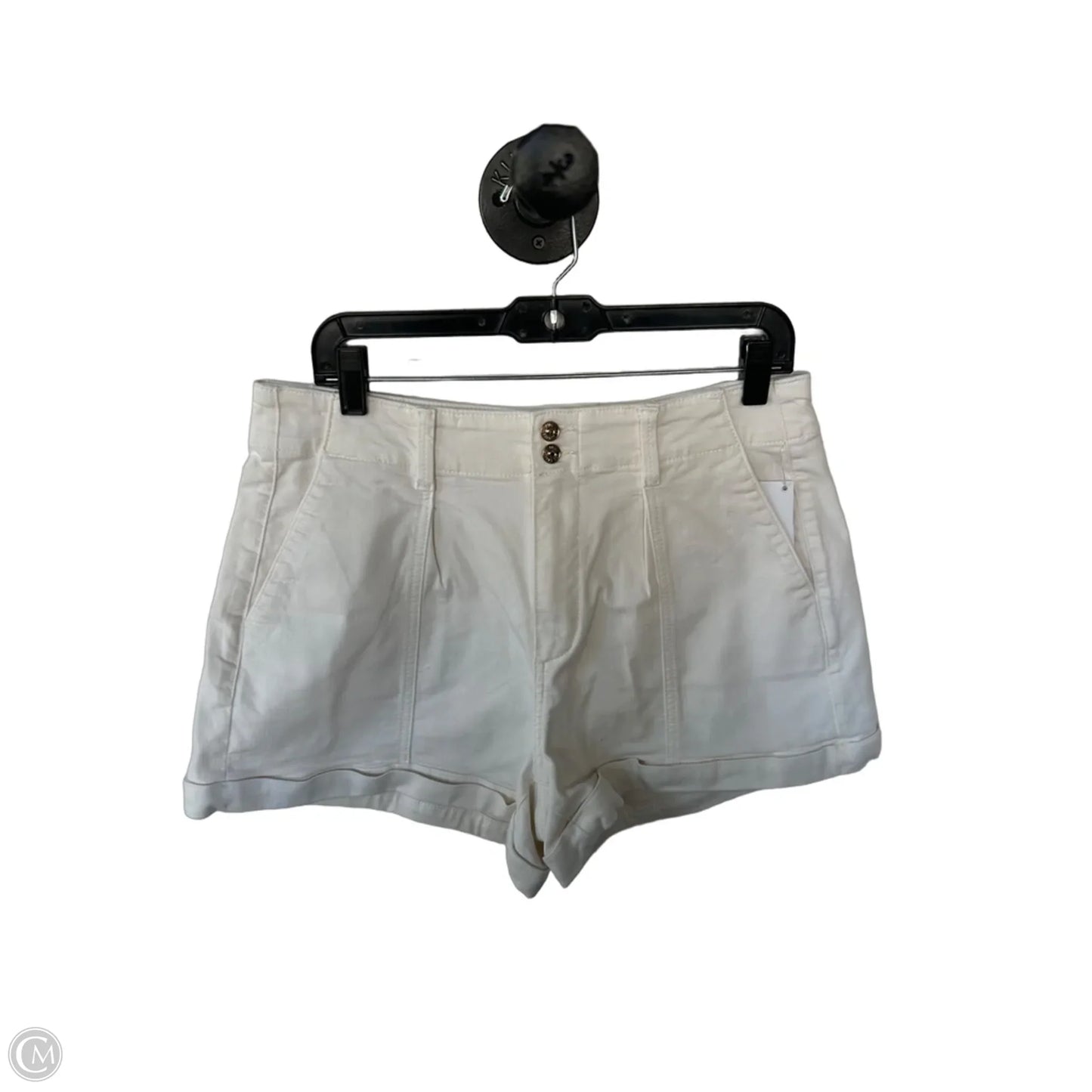 Shorts By Paige In Cream Denim, Size: 10