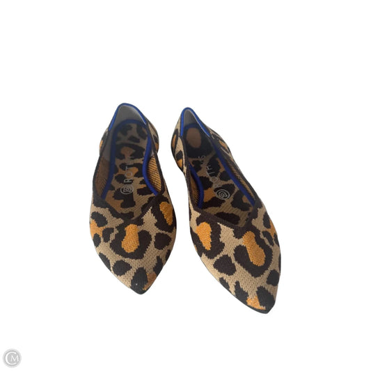 Shoes Flats By Rothys In Animal Print, Size: 7.5