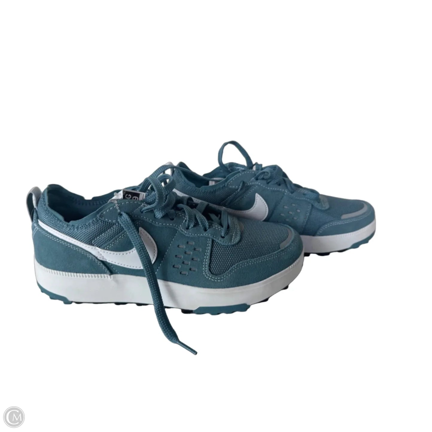 Shoes Sneakers By Nike In Blue & White, Size: 9.5