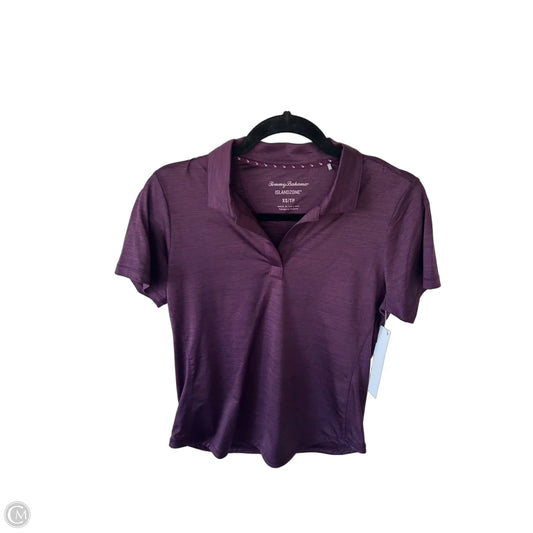 Athletic Top Short Sleeve By Tommy Bahama In Purple, Size: Xs