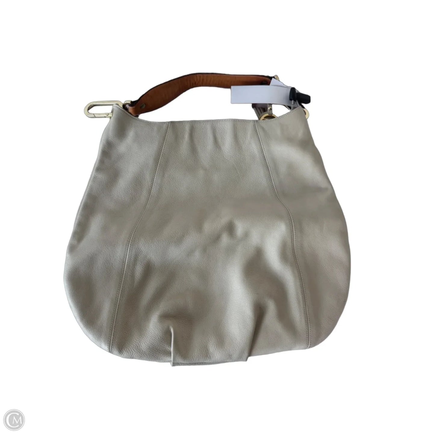 Handbag Leather By Cmc, Size: Large