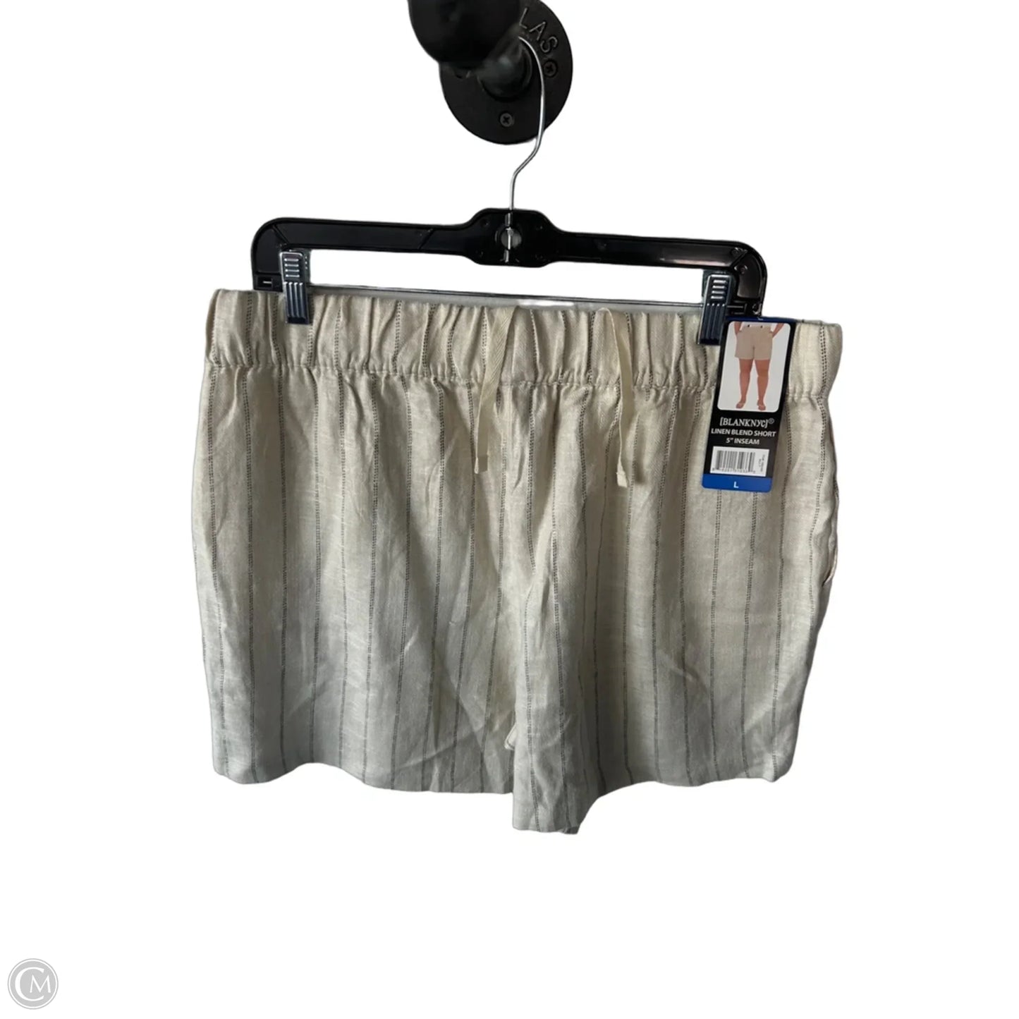 Shorts By Blanknyc In Black & Tan, Size: L