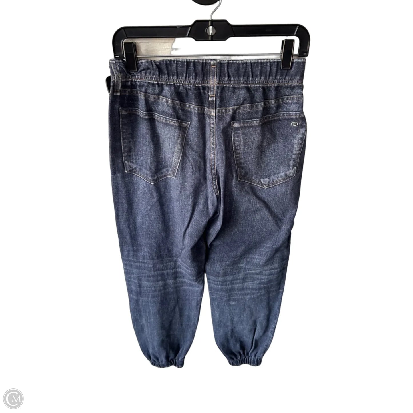 Jeans Straight By Rag And Bone In Blue Denim, Size: S