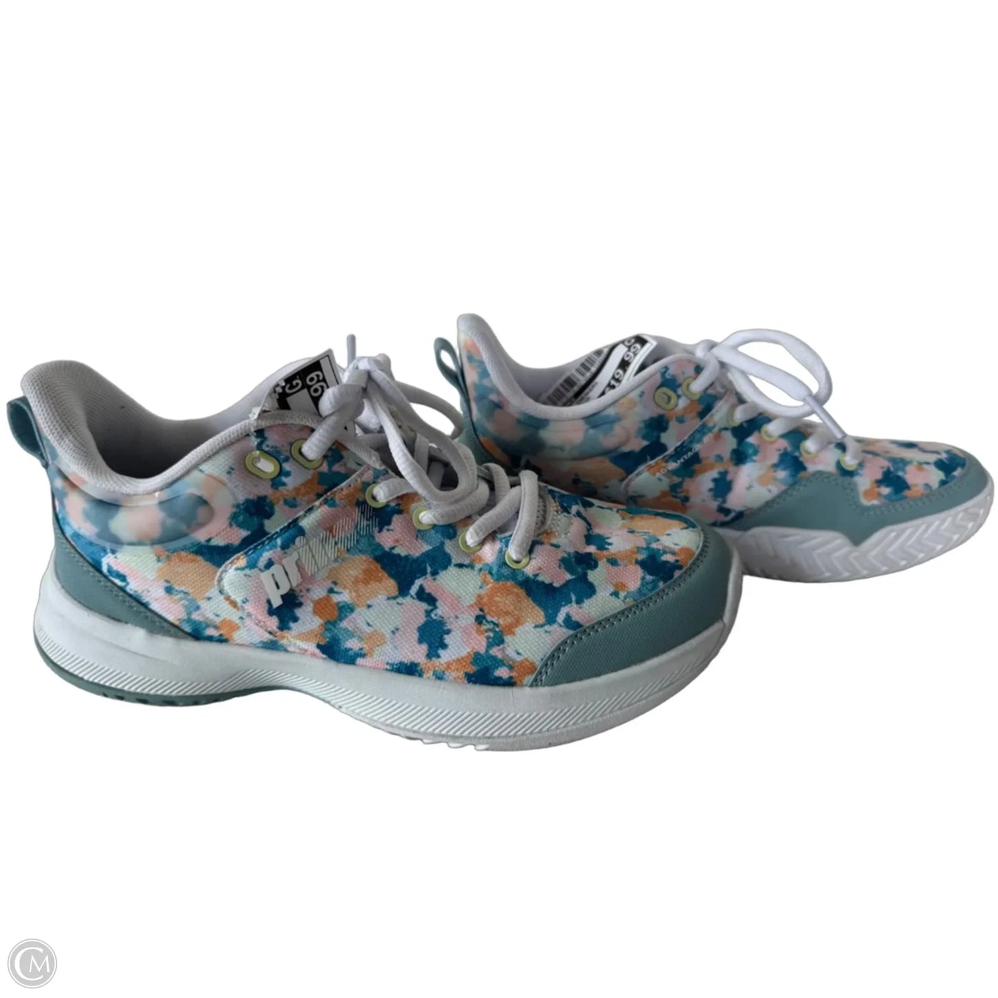 Shoes Sneakers By Prince In Blue & Pink, Size: 7