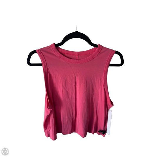 Athletic Tank Top By Lululemon In Pink, Size: S