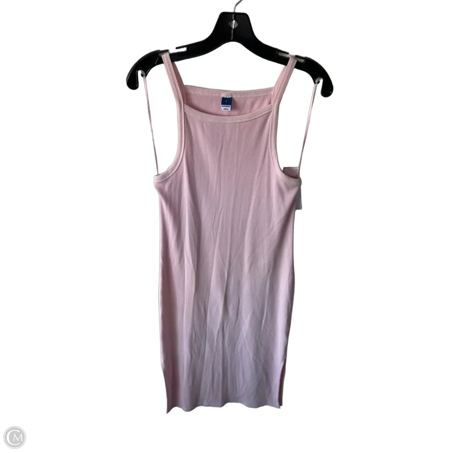 Dress Casual Midi By Old Navy In Pink, Size: L