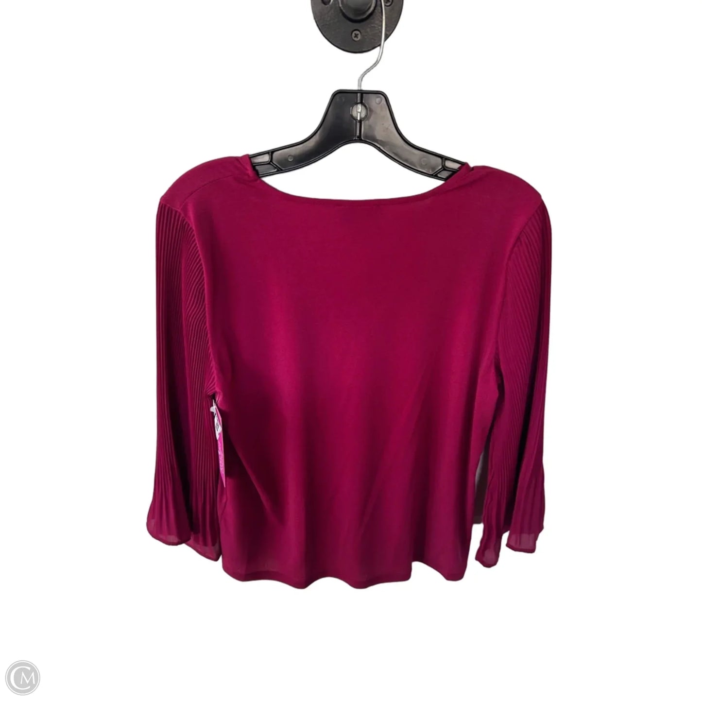 Top 3/4 Sleeve By Cece In Red, Size: S
