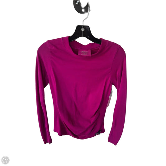 Athletic Top Long Sleeve Crewneck By Athleta In Pink, Size: M