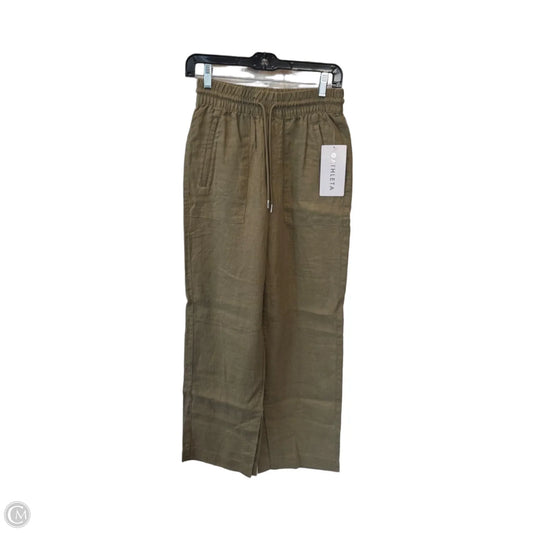 Pants Linen By Athleta In Green, Size: Xxs