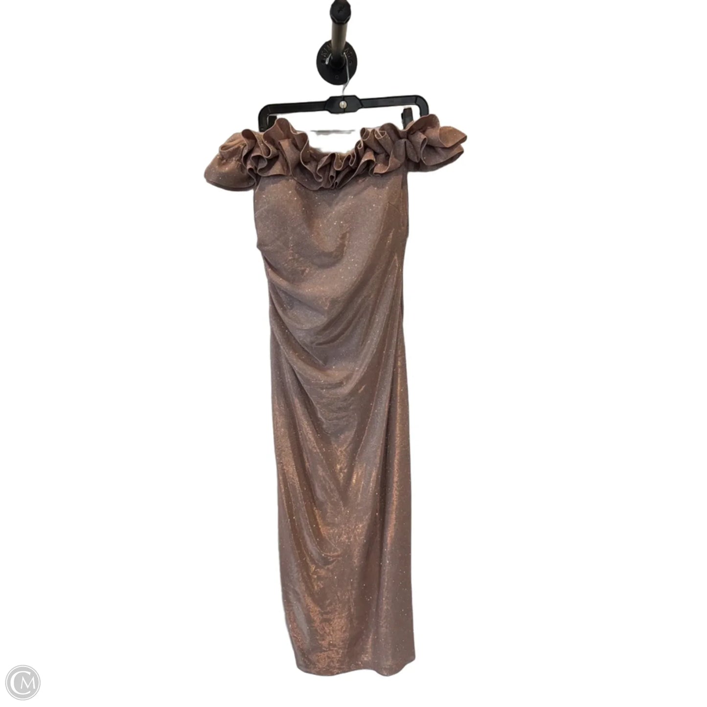 Dress Designer By Xscape In Pink & Silver, Size: M