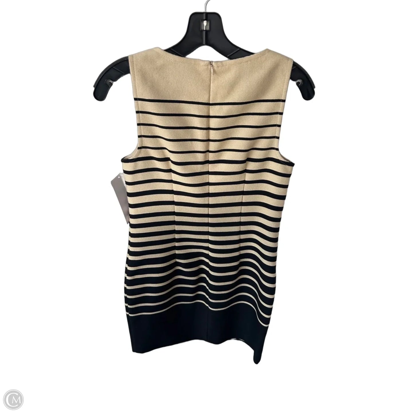 Dress Work By Trina Turk In Black & Tan, Size: Xs