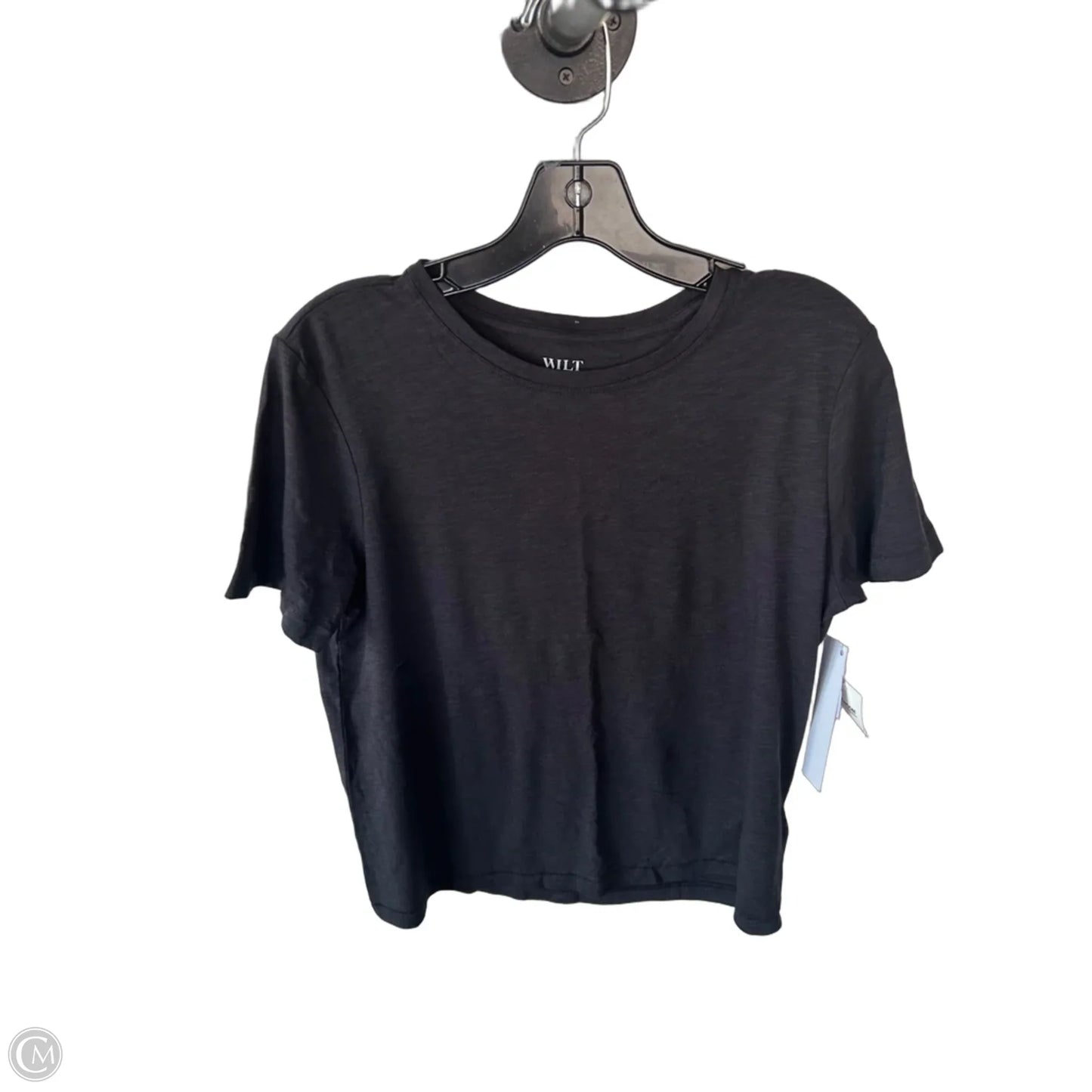 Top Short Sleeve Basic By Wilt In Black, Size: M