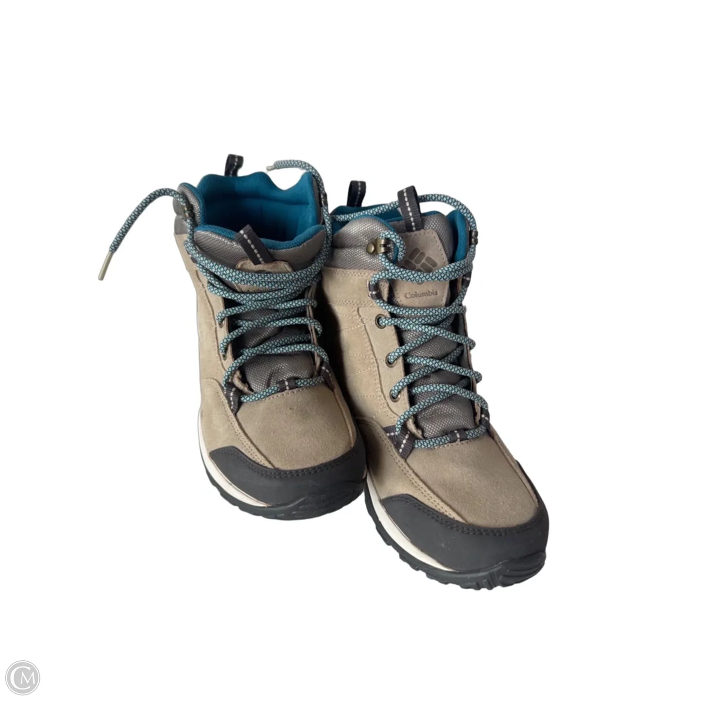 Shoes Hiking By Columbia In Tan, Size: 10