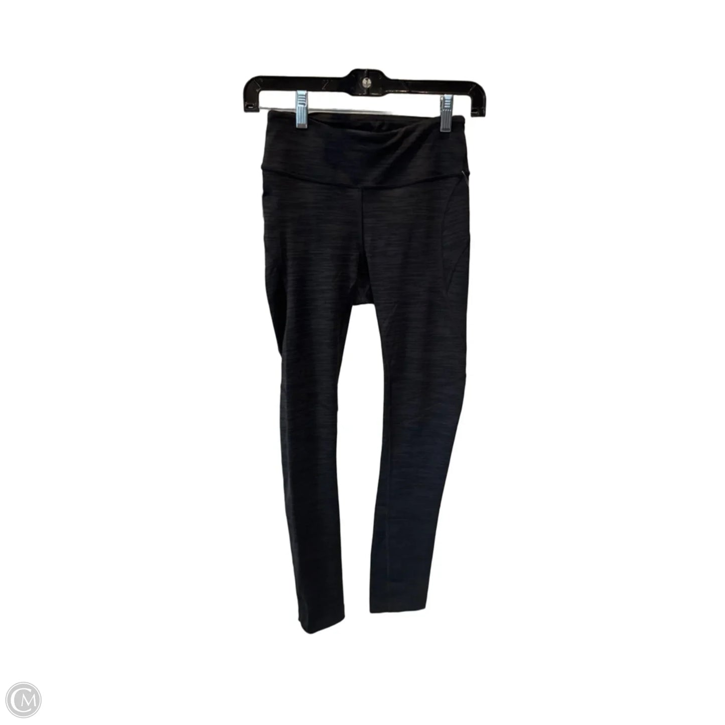 Athletic Leggings By Outdoor Voices In Black & Grey, Size: Xs