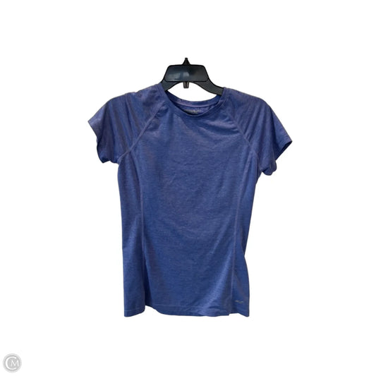 Athletic Top Short Sleeve By Clothes Mentor In Blue, Size: Xs