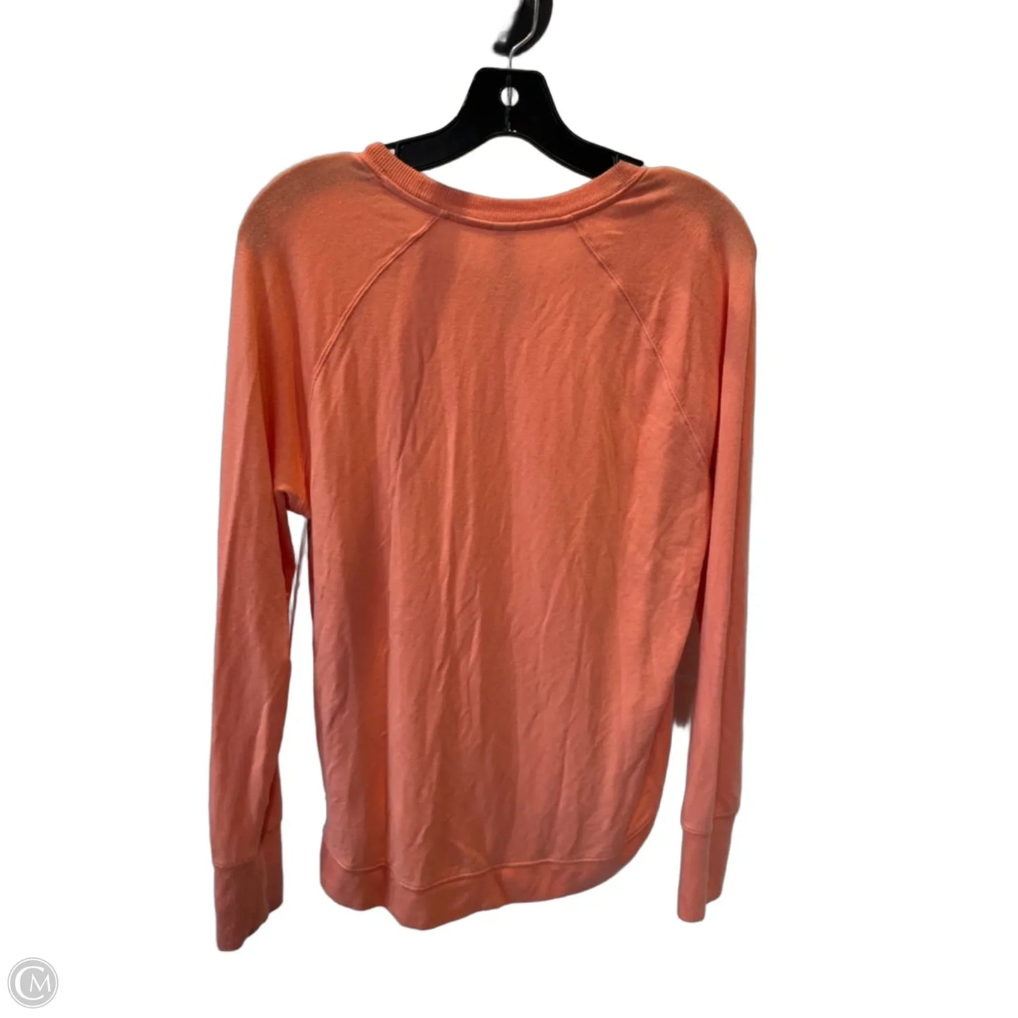 Athletic Sweatshirt Crewneck By Athleta In Orange, Size: M