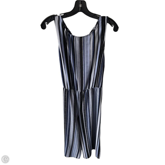 Jumpsuit By Elle In Black & Blue, Size: L