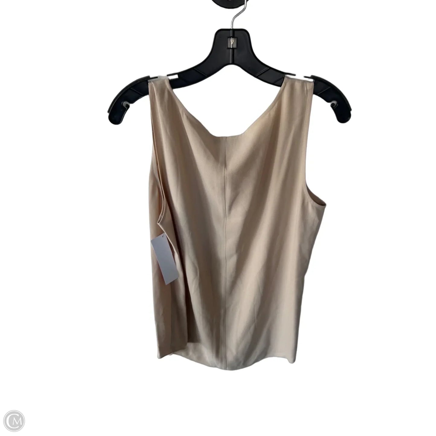Top Sleeveless By Eileen Fisher In Tan, Size: L