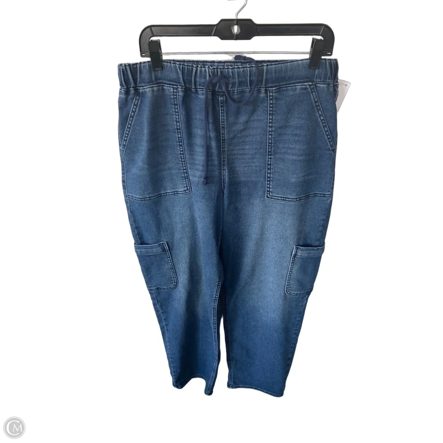 Jeans Straight By Maurices In Blue Denim, Size: L