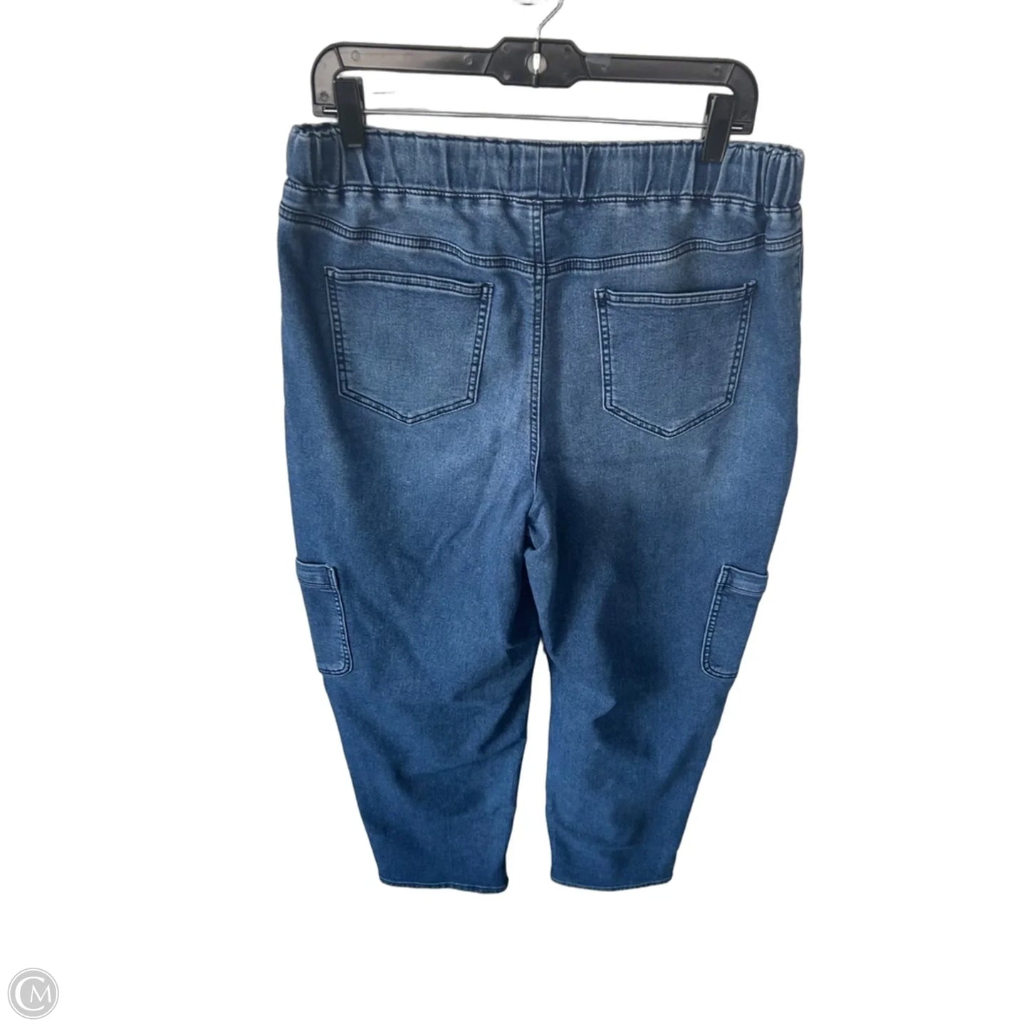 Jeans Straight By Maurices In Blue Denim, Size: L